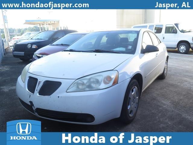 used 2006 pontiac g6 sedan jasper, al 35501 for sale in jasper, alabama