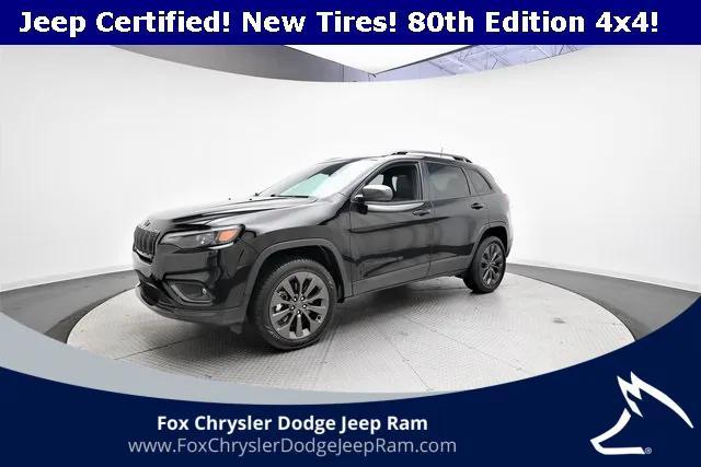 2021 jeep cherokee 80th anniversary 4x4