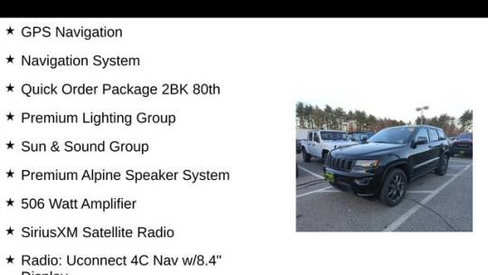 2021 jeep grand cherokee