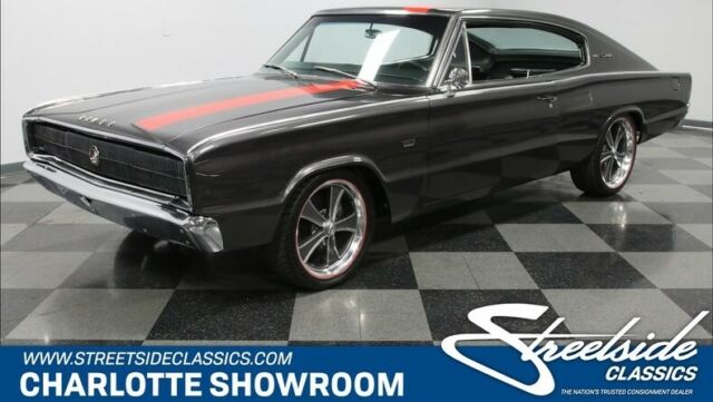 classic vintage chrome gunmetal gray red hardtop edelbrock restored