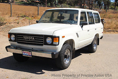 1985 toyota landcruiser, california rust free truck, 4-speed manual, 94k miles