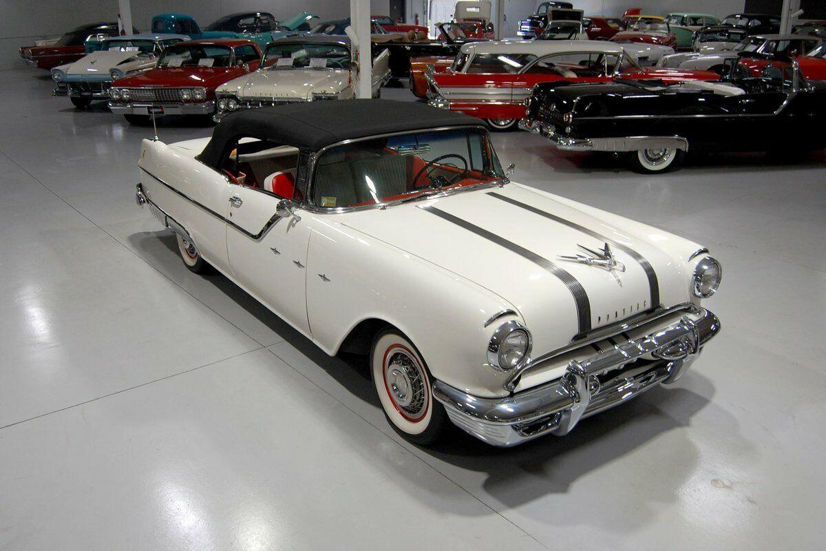 1955 pontiac star chief convertible strato-streak v8