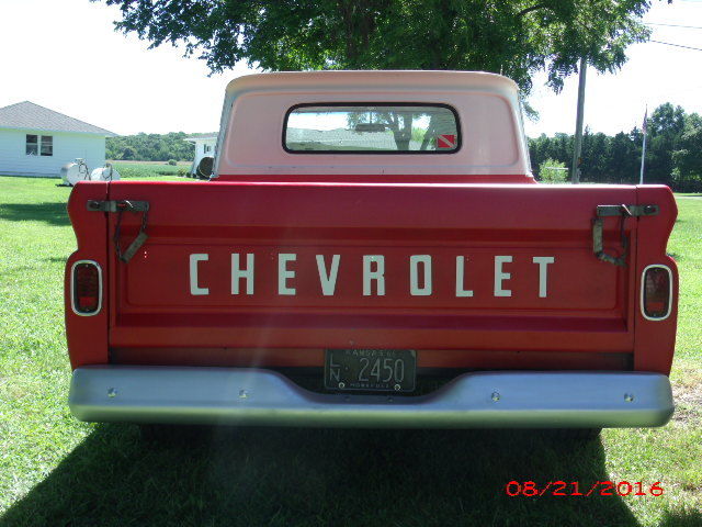 1966 chevrolet c-10 short bed small window factory ac,& v-8