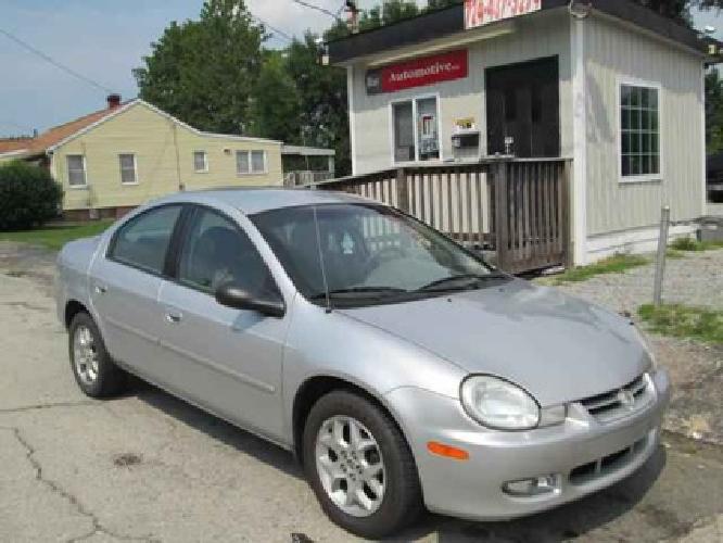 used 2002 dodge neon for sale. in uniontown, pa