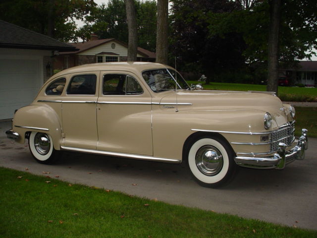 1947 chrysler windsor 4 door sedan 1991 national first prize winner