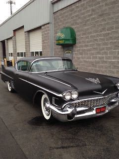 1958 cadillac 83,000 miles 390 v-8 matte black