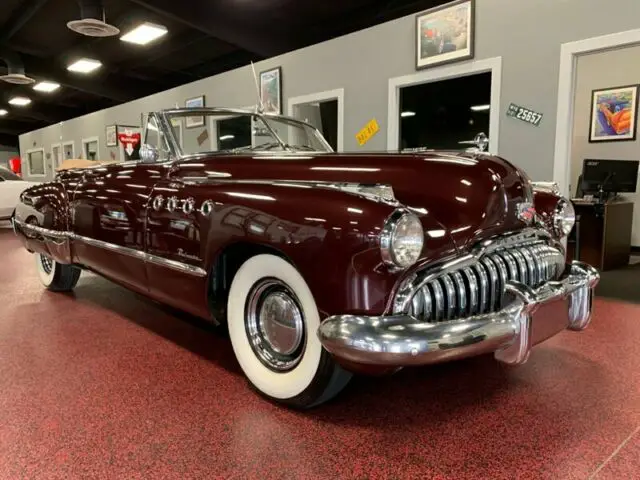 1949 buick roadmaster automatic 2-door sedan numbers car nice and clean