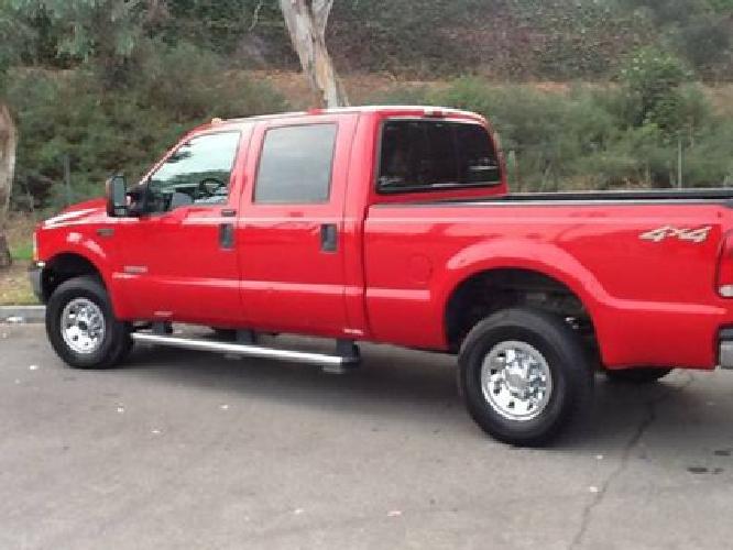2004 ford f250 4x4 super duty diesel truck in baldwin park, ca