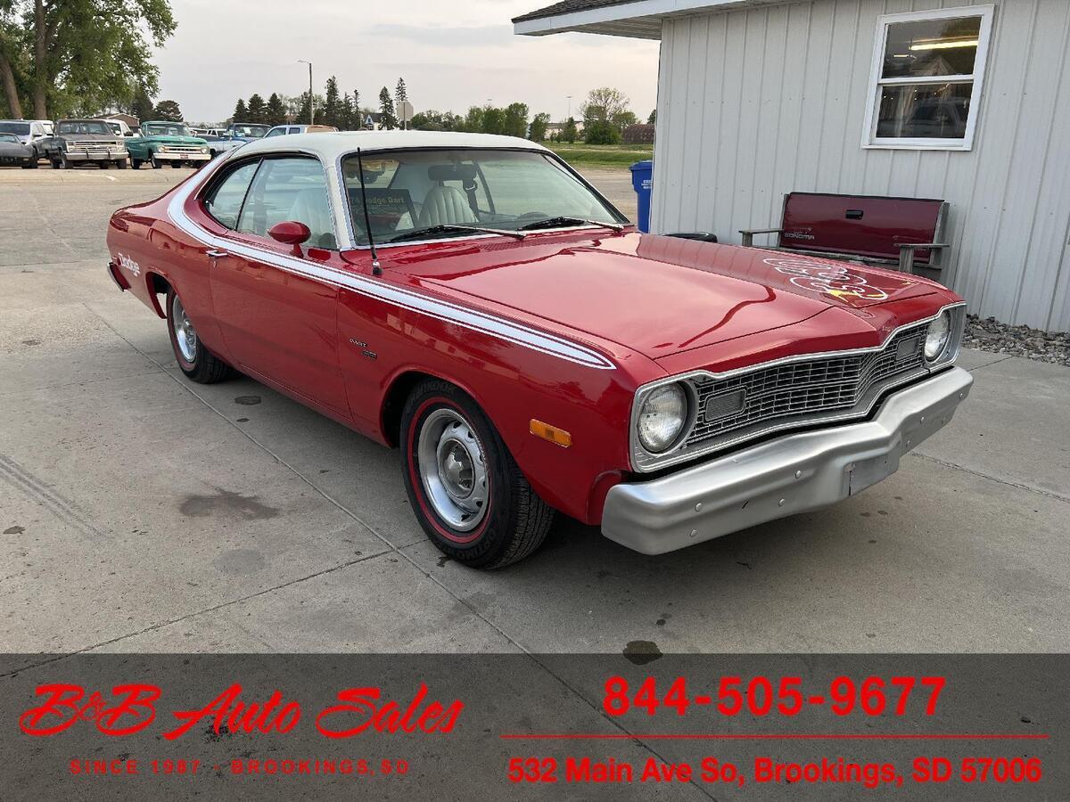 1974 dodge dart 95492 miles red 318 8 cyl automatic
