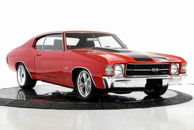 1971 chevrolet chevelle ss pro touring custom 1111 miles cranberry red 2d coupe