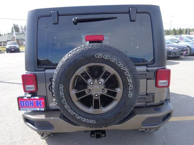 2016 jeep wrangler unlimited sahara 4x4 sahara 4dr suv for sale in whitefish, montana