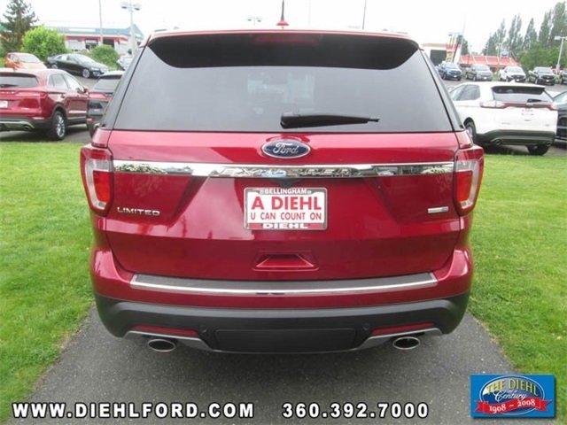 used 2018 ford explorer 4wd limited bellingham, wa 98225 for sale in bellingham, washington