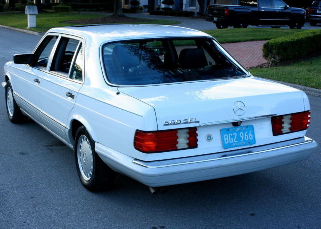 mint ultimate luxury survivor - 1989 mercedes 560sel sedan - 52k mi