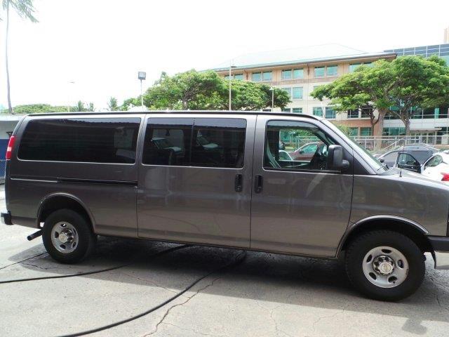 2011 chevrolet express passenger lt 3500 lt 3500 3dr extended passenger van w/ 1lt for sale in honolulu, hawaii