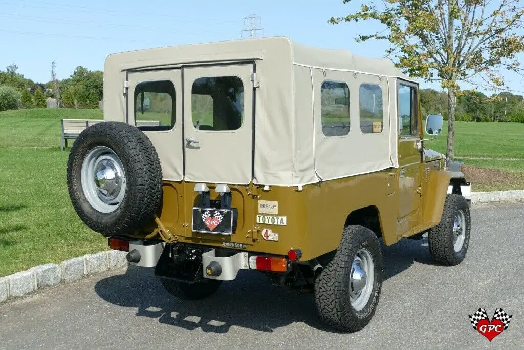 1984 toyota land cruiser fj43 completely restored in 2014