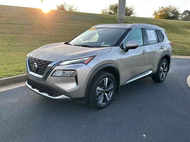 2021 nissan rogue platinum