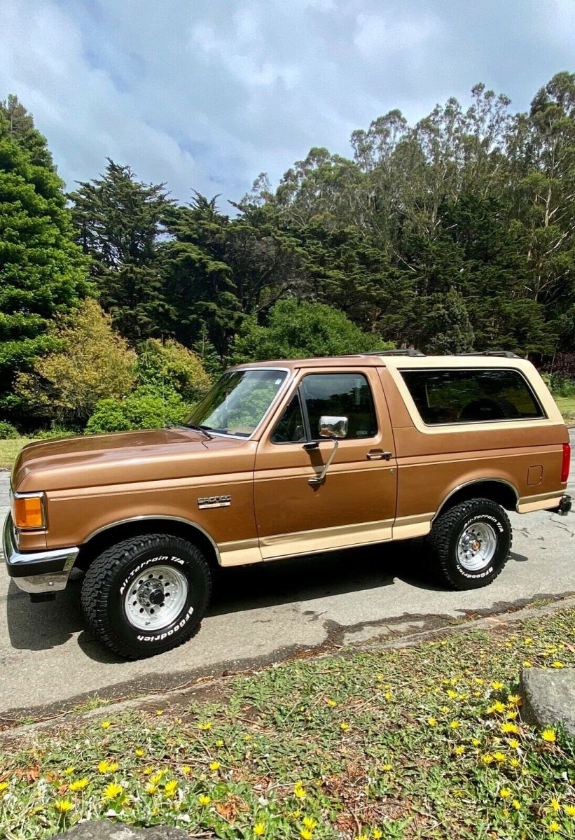 1991 ford bronco eddie bauer runs & looks amazing removable top