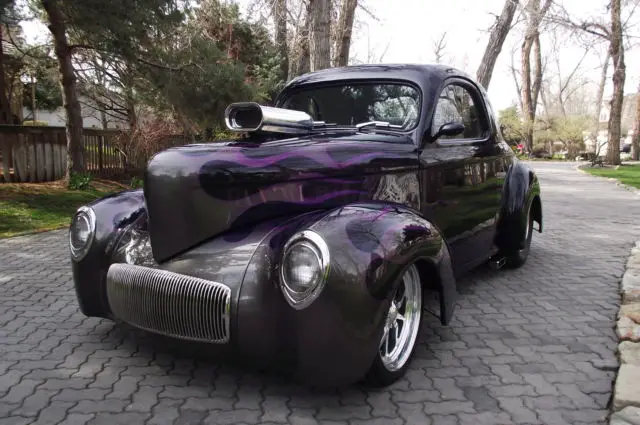 "fast willy" - 1941 willys 441 coupe - 950 hp hot rod show car