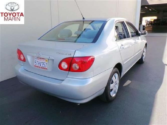 2006 toyota corolla le..one owner in san rafael, ca
