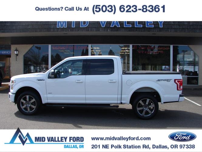 used 2016 ford f150 xlt dallas, or 97338 for sale in dallas, oregon