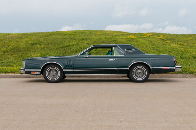 1978 lincoln continental mark v 54k original miles 1 owner very high optioned