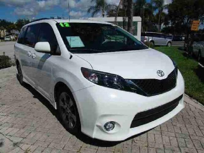 2012 toyota sienna se in coconut creek, fl