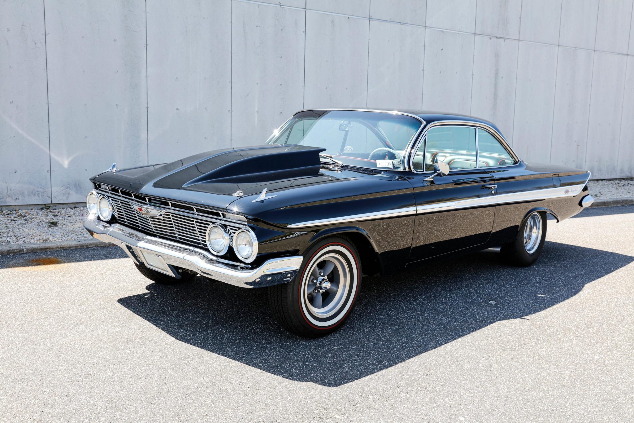 1961 540-powered chevrolet impala sport coupe 4-speed