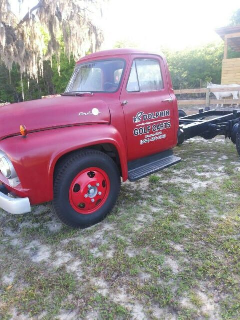 rare 1953 ford f-600 2-ton pickup truck