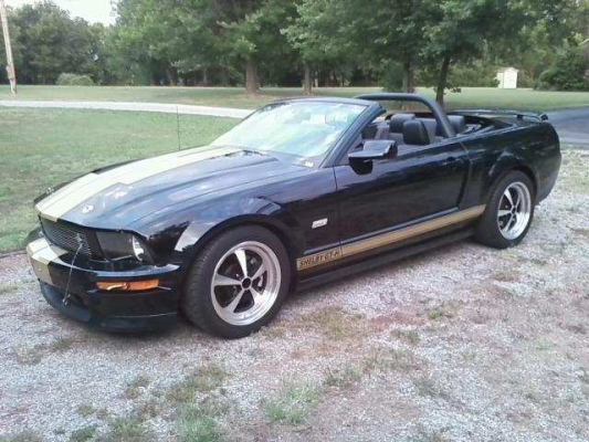 2007 shelby gt-h hertz mustang convertible