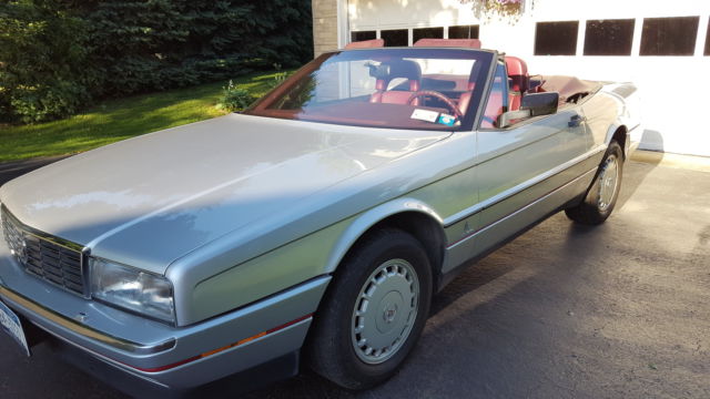 1987 silver cadillac allante