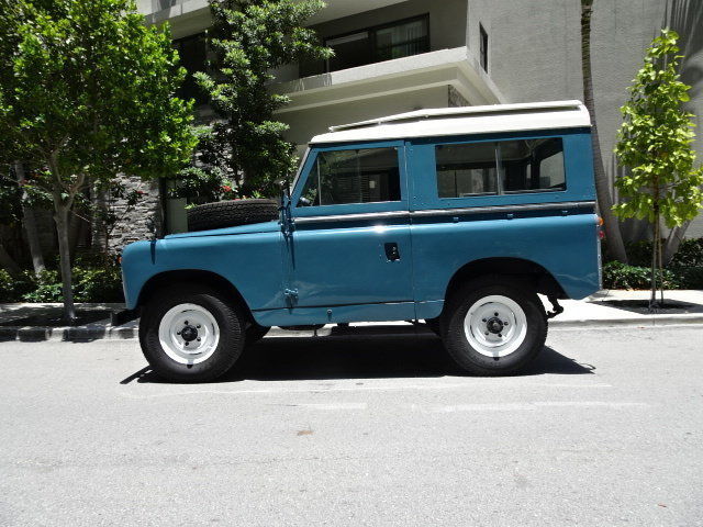 1964 land rover series iia, marine blue with 0 available now!