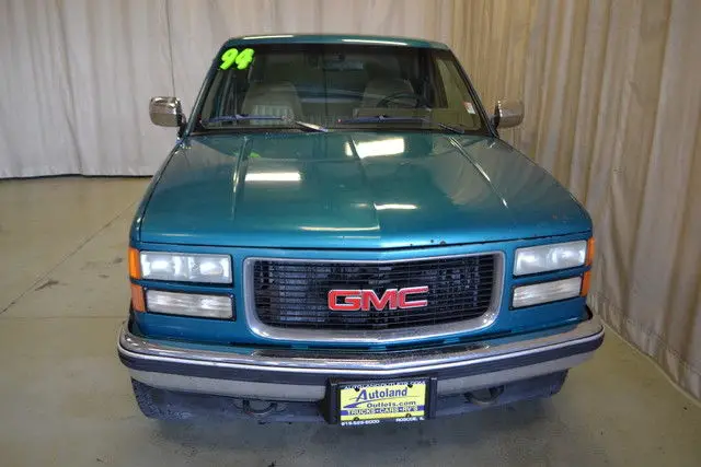 1994 gmc sierra 1500 366916 miles teal pickup truck 8 automatic