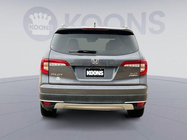 2022 honda pilot awd elite