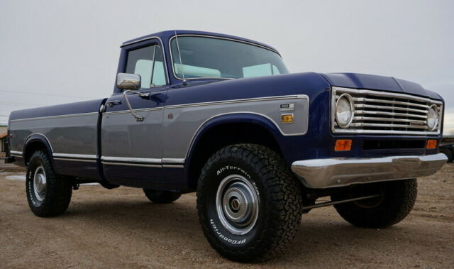 rare 1975 international harvester 4x4 pickup 150, fully restored, 345, auto, a/c