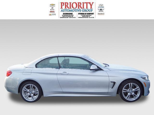 2018 bmw 4 series 430i xdrive awd 430i xdrive 2dr convertible for sale in middletown, rhode island