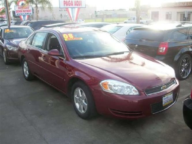 2008 red chevrolet impala in hawthorne, ca
