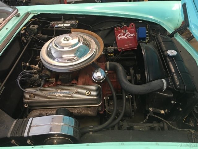 1955 ford thunderbird convertible, rebuilt automatic transmission, 6 cylinder