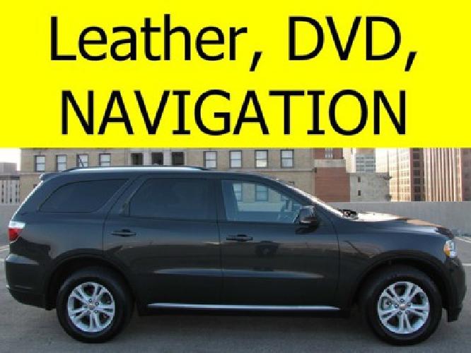2011 dodge durango leather navigation dvd in dallas, tx