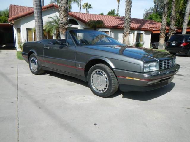 1990 cadillac allante 54000 miles hard top nice car great color no reserve
