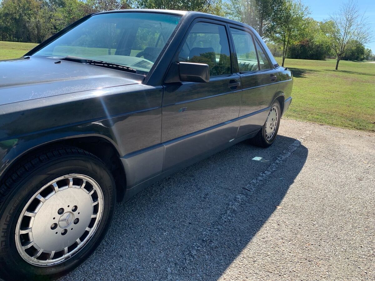1992 mercedes-benz 190e sedan grey rwd automatic e 2.6