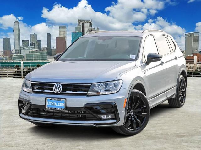 2021 volkswagen tiguan 2.0t se r-line black