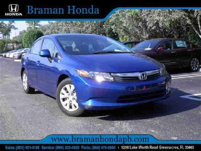 2012 honda civic sdn lx in greenacres, fl