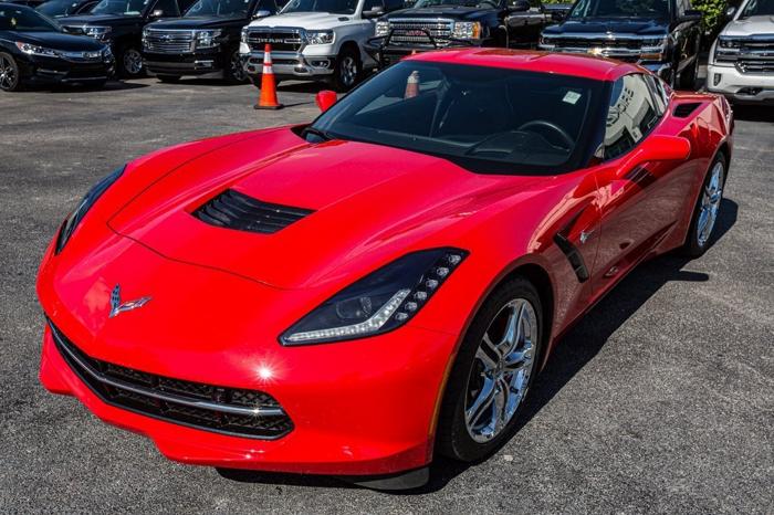 used 2016 chevrolet corvette stingray coupe miami, fl 33130 for sale in miami, florida
