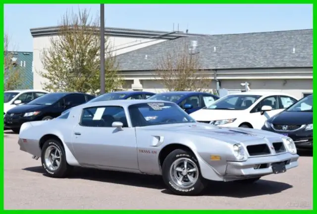 1976 pontiac trans am 400 v8 excellent original unrestored numbers matching