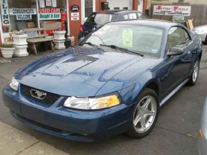 2000 ford mustang gt blue, 82,000 mi, 8 cyl, abs, air bags, air, alarm in harrison, ny