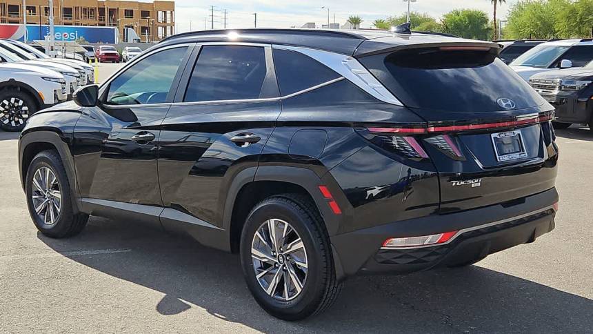 2022 hyundai tucson hybrid blue