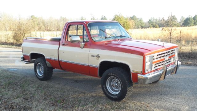 1986 chevrolet truck scottsdale 4x4 nice solid tennessee truck