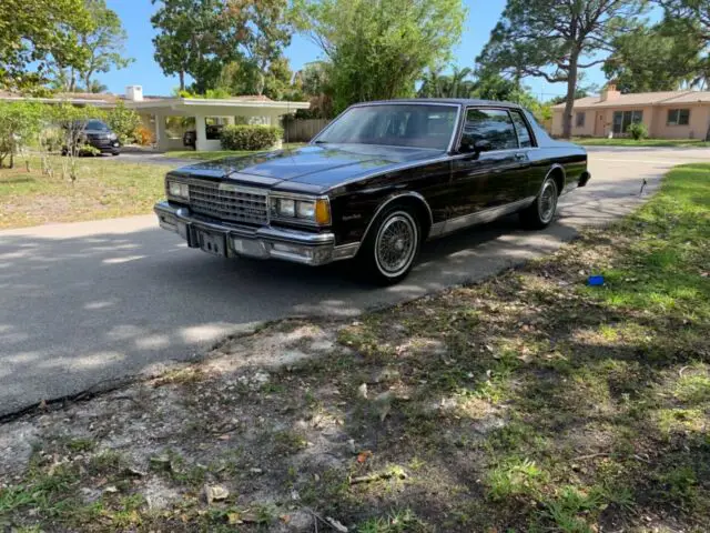1985 chevrolet caprice landau 2 dr coupe