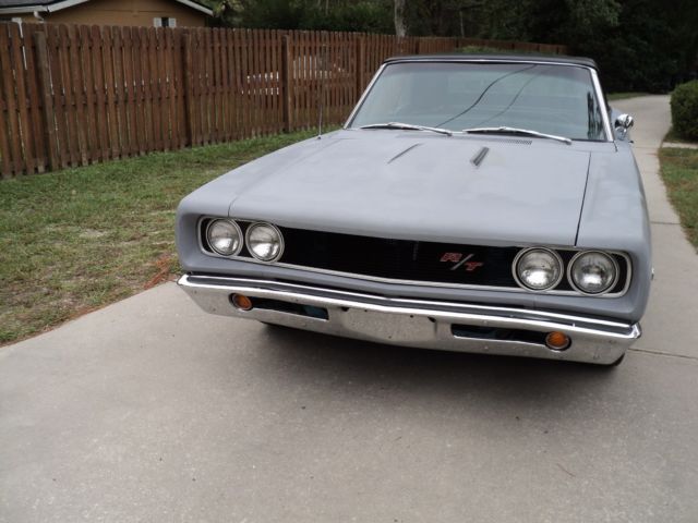1968 dodge coronet r/t convertible 440-4spd (1 of 88 built)