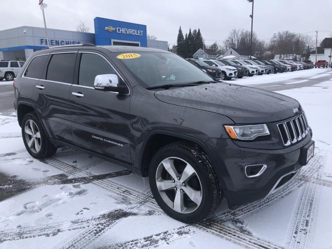 used 2015 jeep grand cherokee 4wd limited massena, ny 13662 for sale in massena, new york